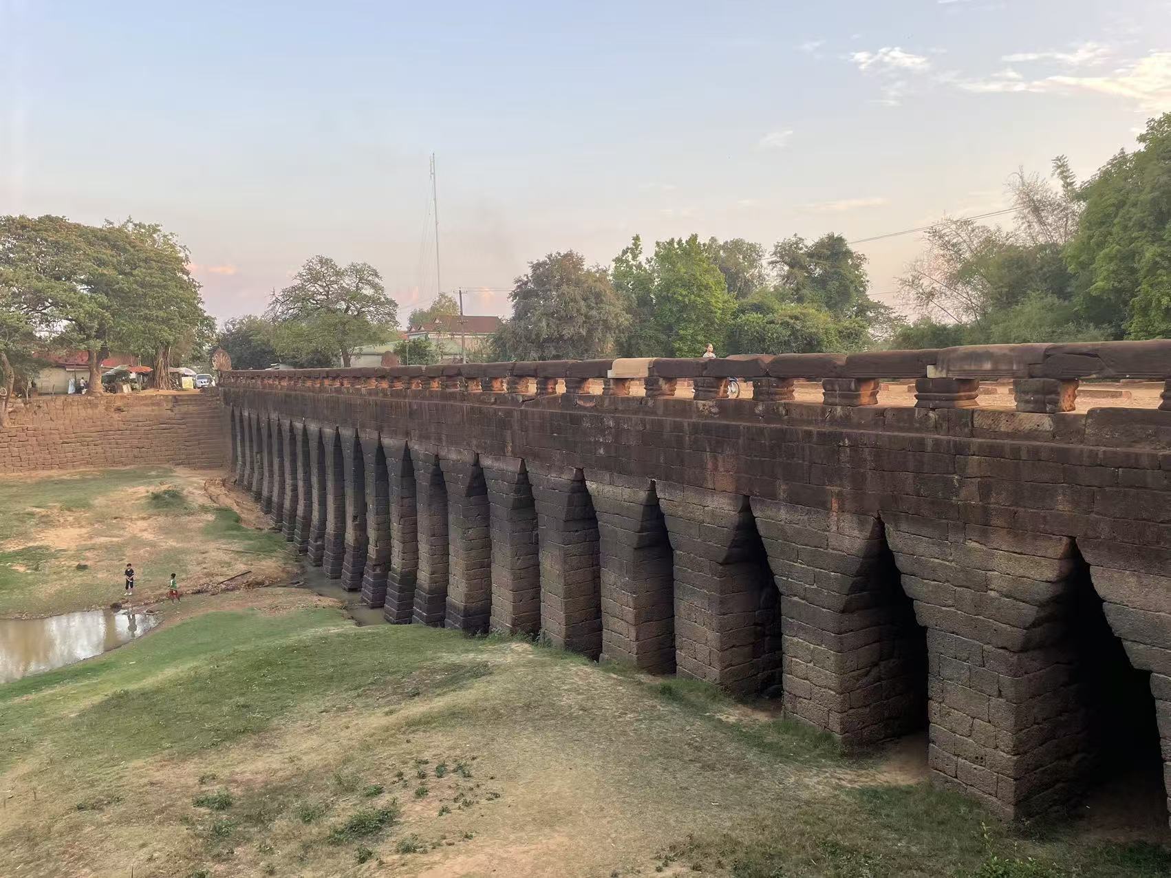 Beyond Angkor: Walking Across an Ancient Khmer Bridge Spean Praptos